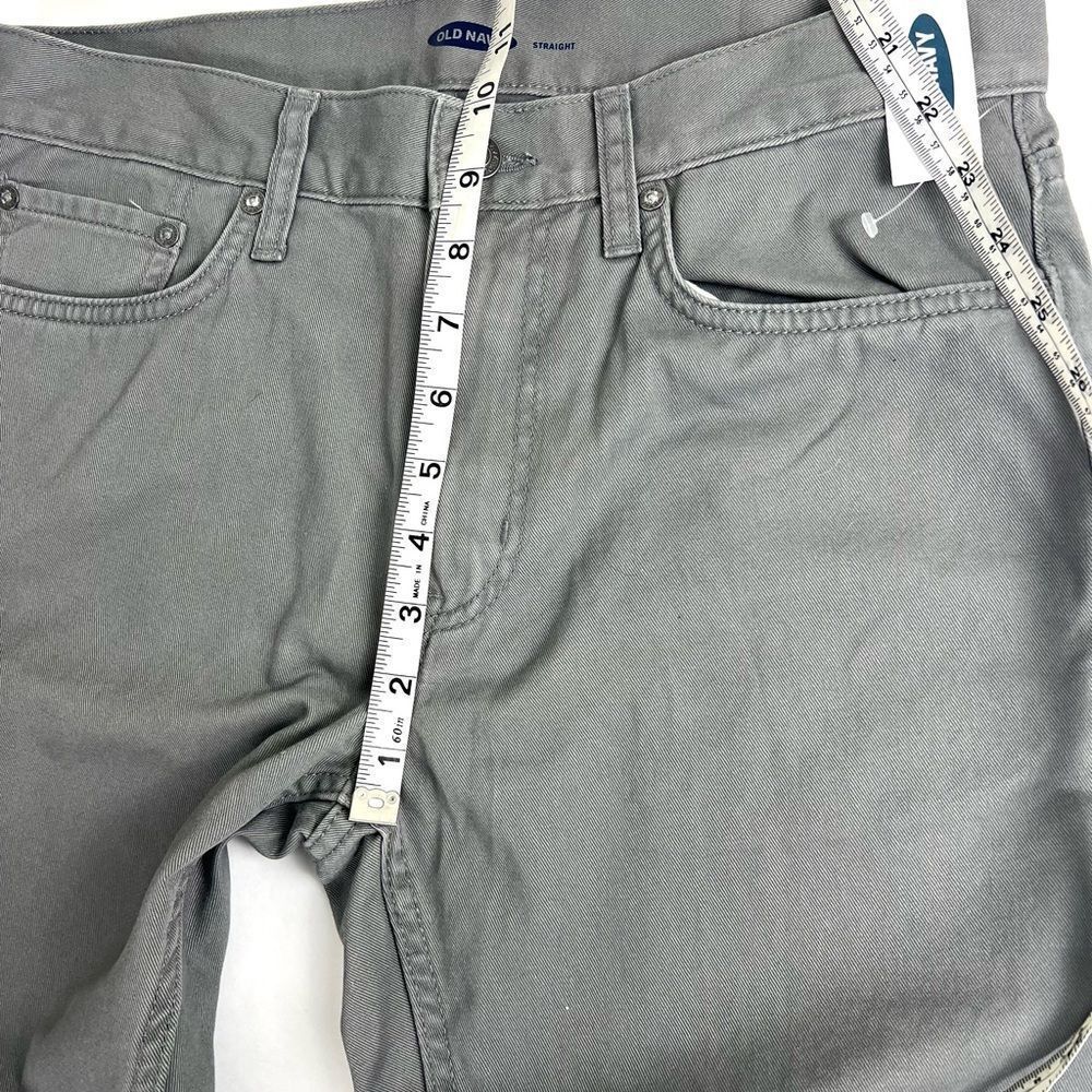 Old Navy Men's Slate Gray Straight Jeans - Picture 5 of 5